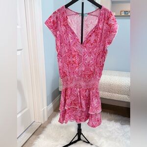 Melissa Odabash Pink Patterned Dress